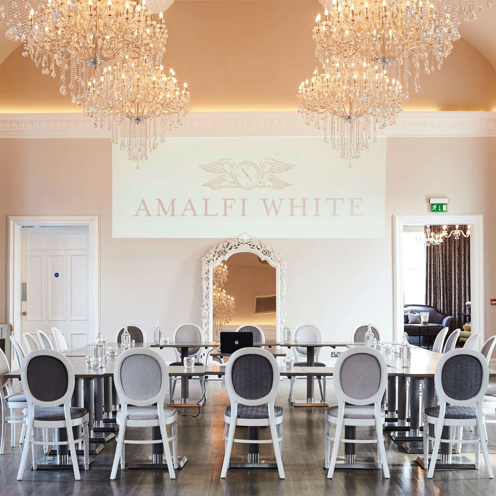 Business conferences held at Amalfi White
